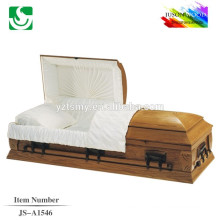 direct sale traditional walnut America casket